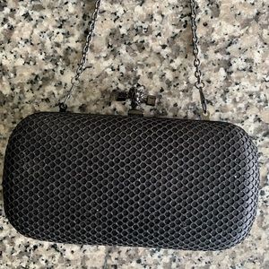 Bebe Black Clutch
